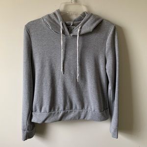 Gray Hoodie (brand: Charlotte Russe)